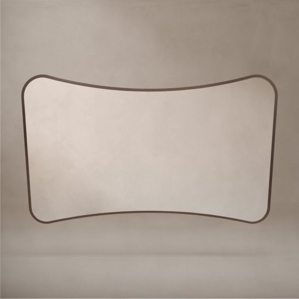 Delphine Mirror 120 x 70cm - Brushed Bronze